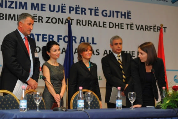 Nëntor 2010, Firmosja e MM me Grupin e Profesionistëve Austriakë të Ujit